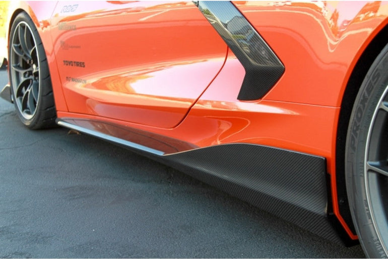 APR PERFORMANCE CARBON FIBRE SIDE ROCKER EXTENSIONS/SIDE SKIRTS