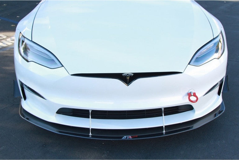 APR PERFORMANCE CARBON FIBRE FRONT WIND SPLITTER W/RODS
