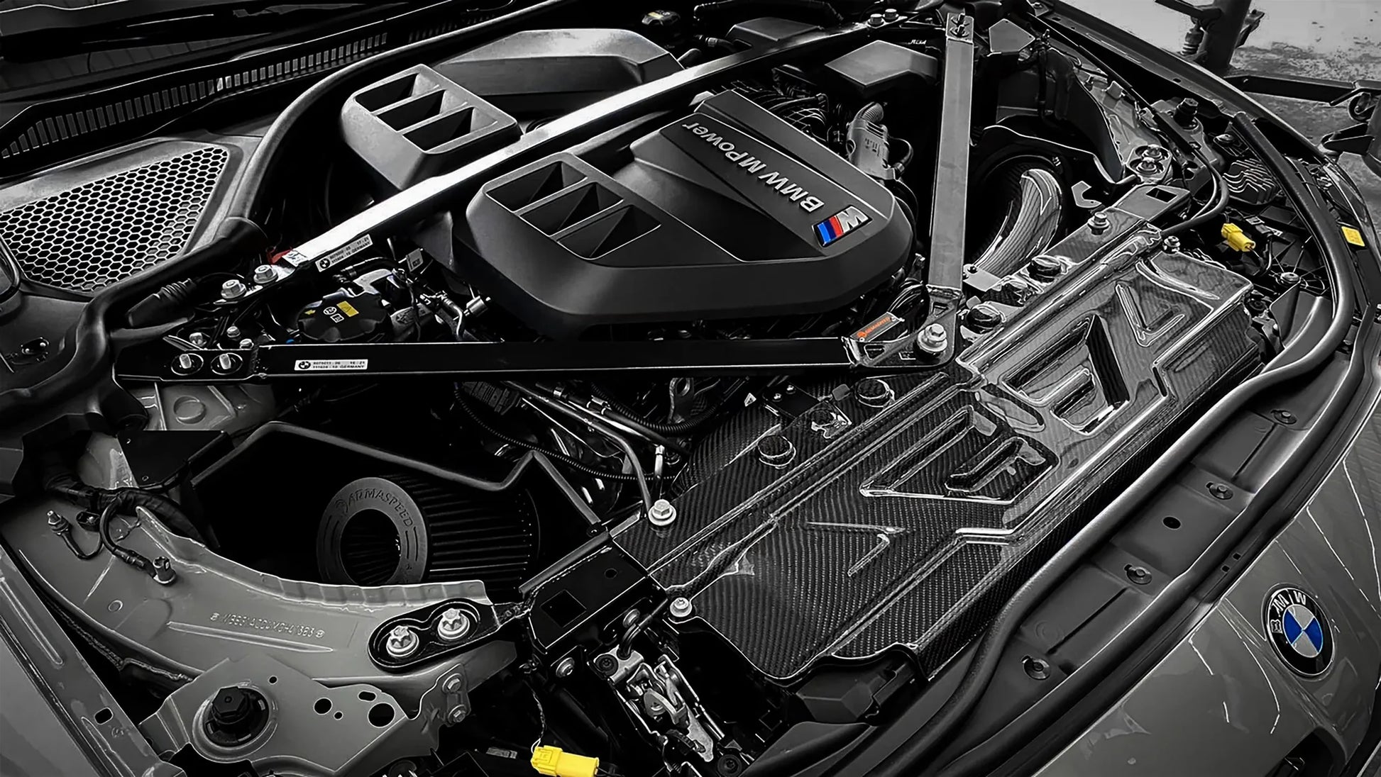 ARMASPEED CARBON FIBRE RADIATOR COOLING PANEL