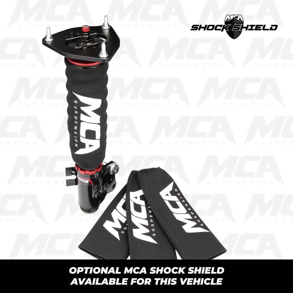 MCA Reds suspension kit with Stanceparts front air cups – Ford Mustang 2015+