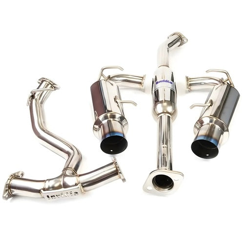 Invidia N1 Cat Back Exhaust w/Ti Tips - Subaru BRZ & Toyota 86 12-21, 22+ Invidia