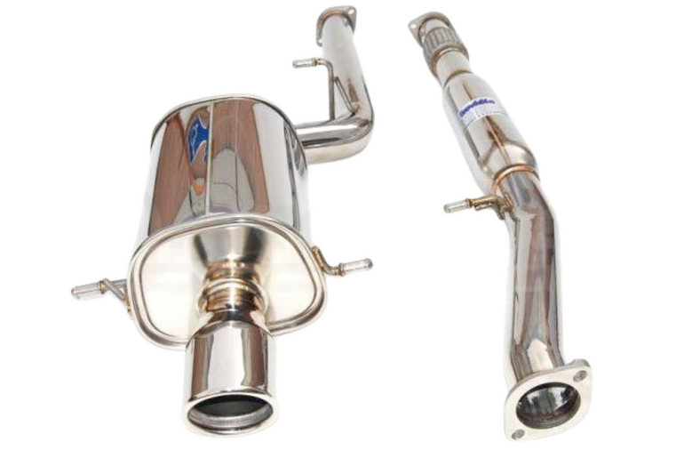 Invidia Q300 Cat back Exhaust w/SS Tip - Subaru WRX/STI GD 01-07