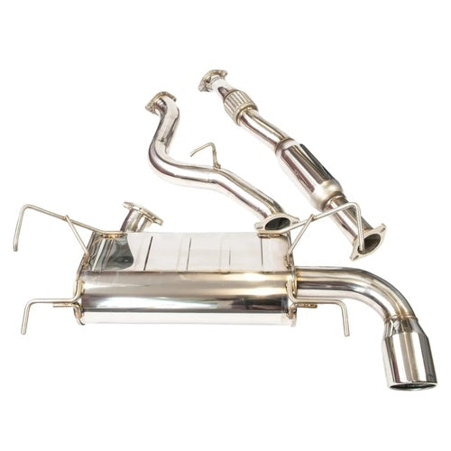 Invidia Q300 Turbo Back Exhaust w/SS Tip - Subaru WRX GH 08-10 (Hatch) Invidia