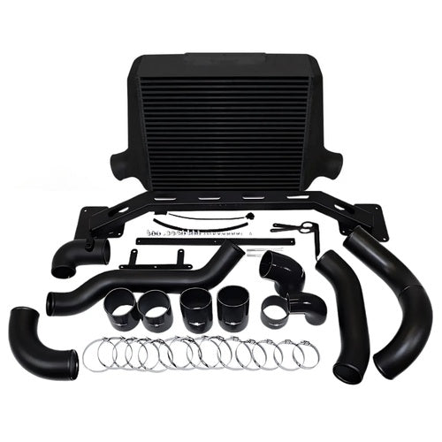 Process West 5" Stage 4 Intercooler Kit w/Black Core - Ford Falcon XR6 Turbo FG Process West