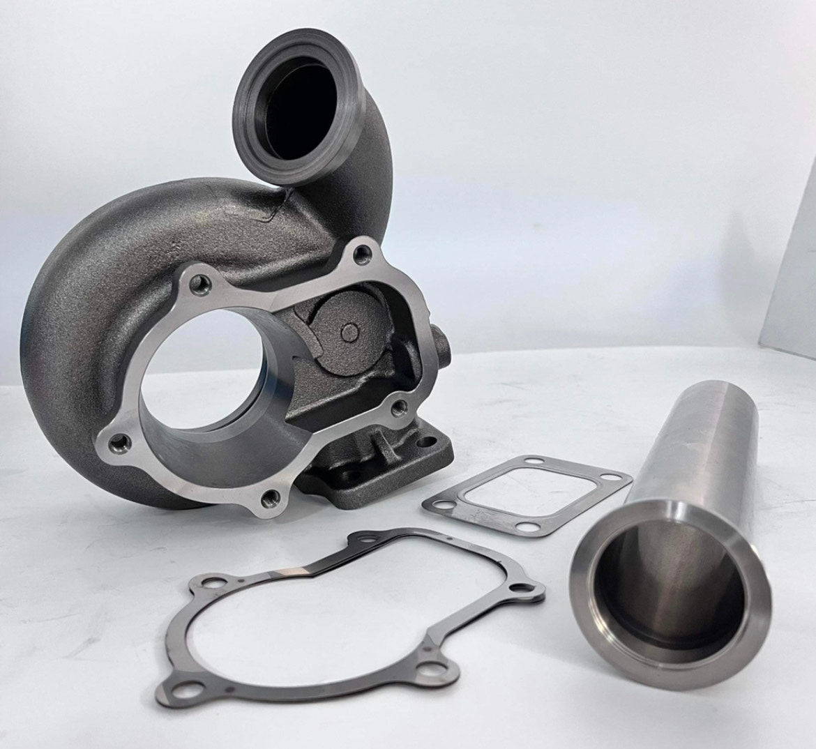 PULSAR EXTERNAL WASTEGATE TURBINE HOUSING + SCREAMER PIPE