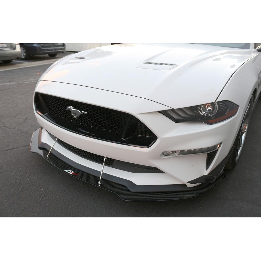 APR PERFORMANCE CARBON FIBRE FRONT WIND SPLITTER W/RODS