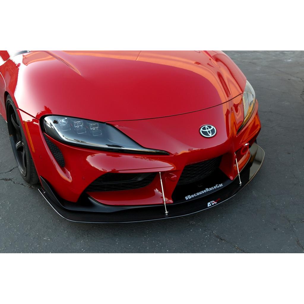 APR PERFORMANCE CARBON FIBRE FRONT WIND SPLITTER W/RODS
