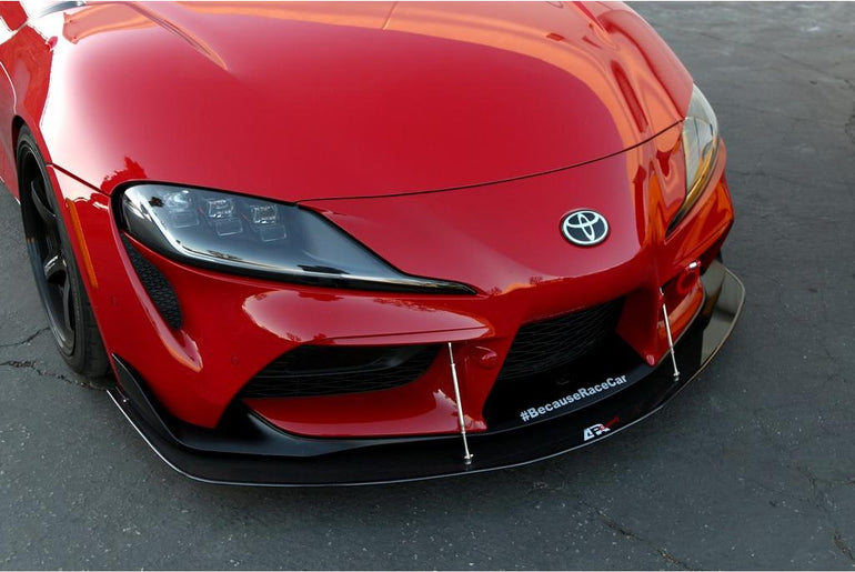 APR PERFORMANCE CARBON FIBRE FRONT WIND SPLITTER W/RODS