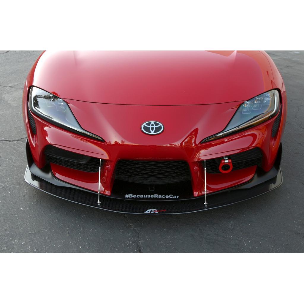 APR PERFORMANCE CARBON FIBRE FRONT WIND SPLITTER W/RODS