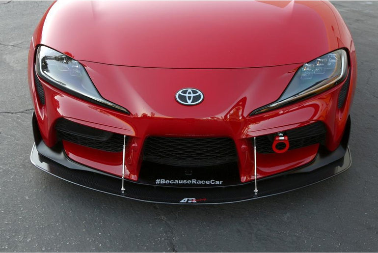 APR PERFORMANCE CARBON FIBRE FRONT WIND SPLITTER W/RODS