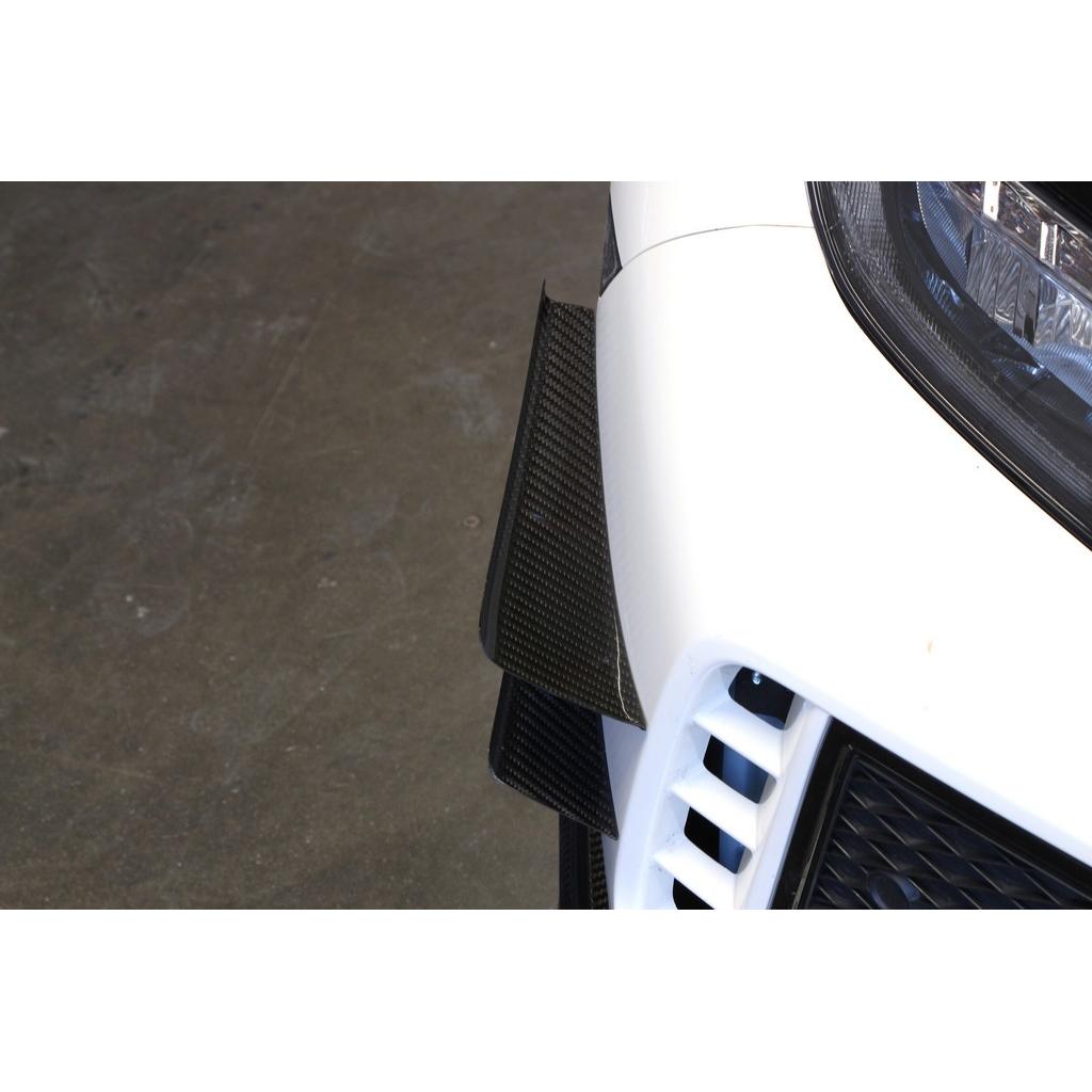 APR PERFORMANCE CARBON FIBRE FRONT BUMPER CANARDS