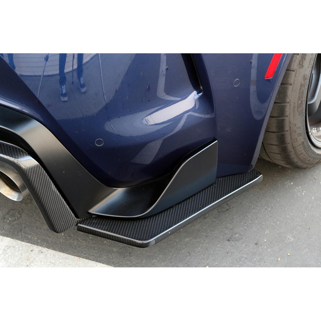 APR PERFORMANCE CARBON FIBRE REAR BUMPER SKIRTS