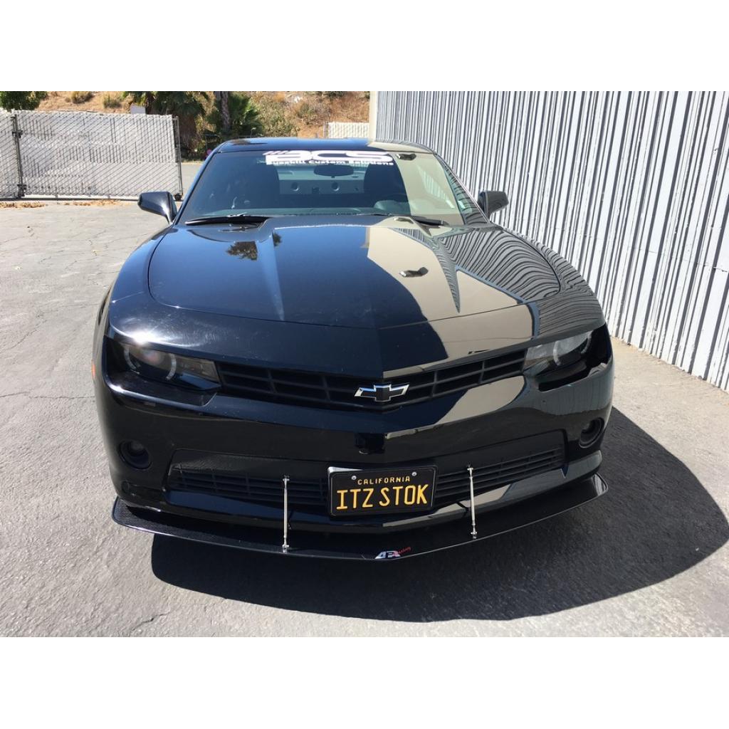APR PERFORMANCE CARBON FIBRE FRONT WIND SPLITTER W/RODS