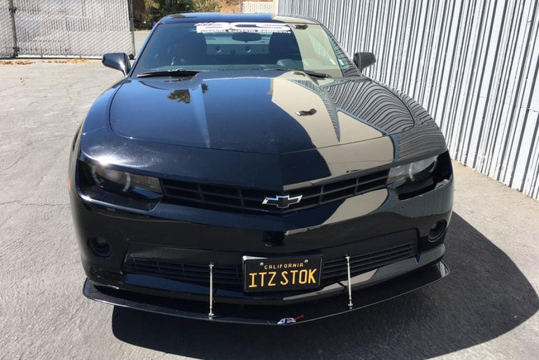 APR PERFORMANCE CARBON FIBRE FRONT WIND SPLITTER W/RODS