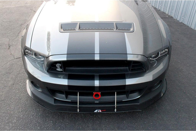 APR PERFORMANCE CARBON FIBRE FRONT WIND SPLITTER W/RODS