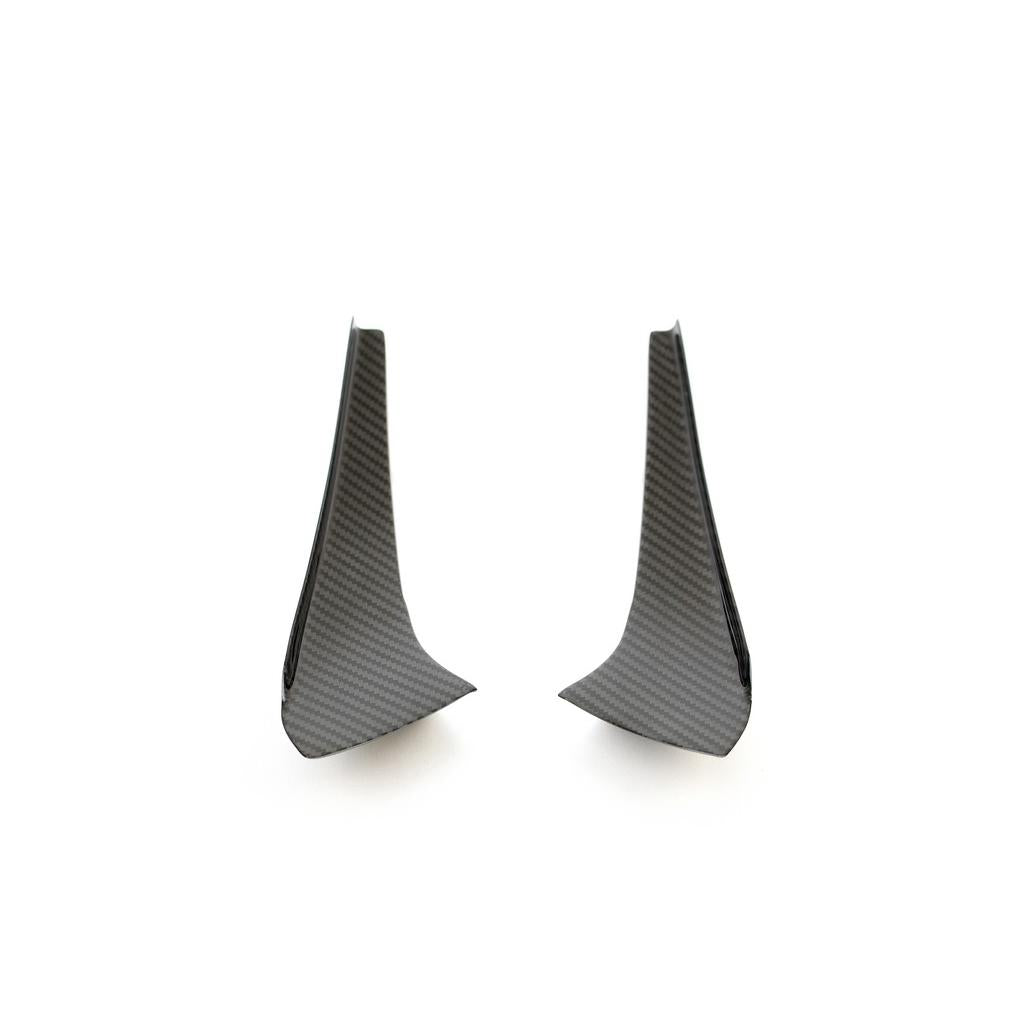 APR PERFORMANCE CARBON FIBRE C8 FRONT BUMPER CANARDS