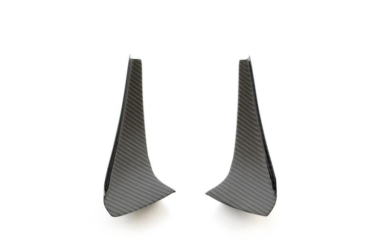 APR PERFORMANCE CARBON FIBRE C8 FRONT BUMPER CANARDS