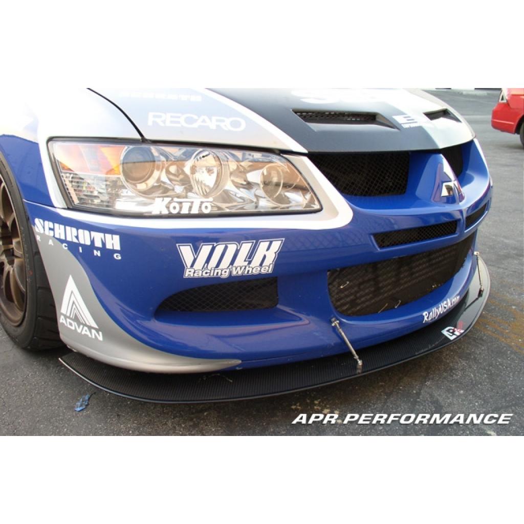 APR PERFORMANCE CARBON FIBRE FRONT WIND SPLITTER W/RODS