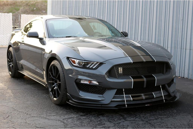 APR PERFORMANCE CARBON FIBRE FRONT WIND SPLITTER W/RODS