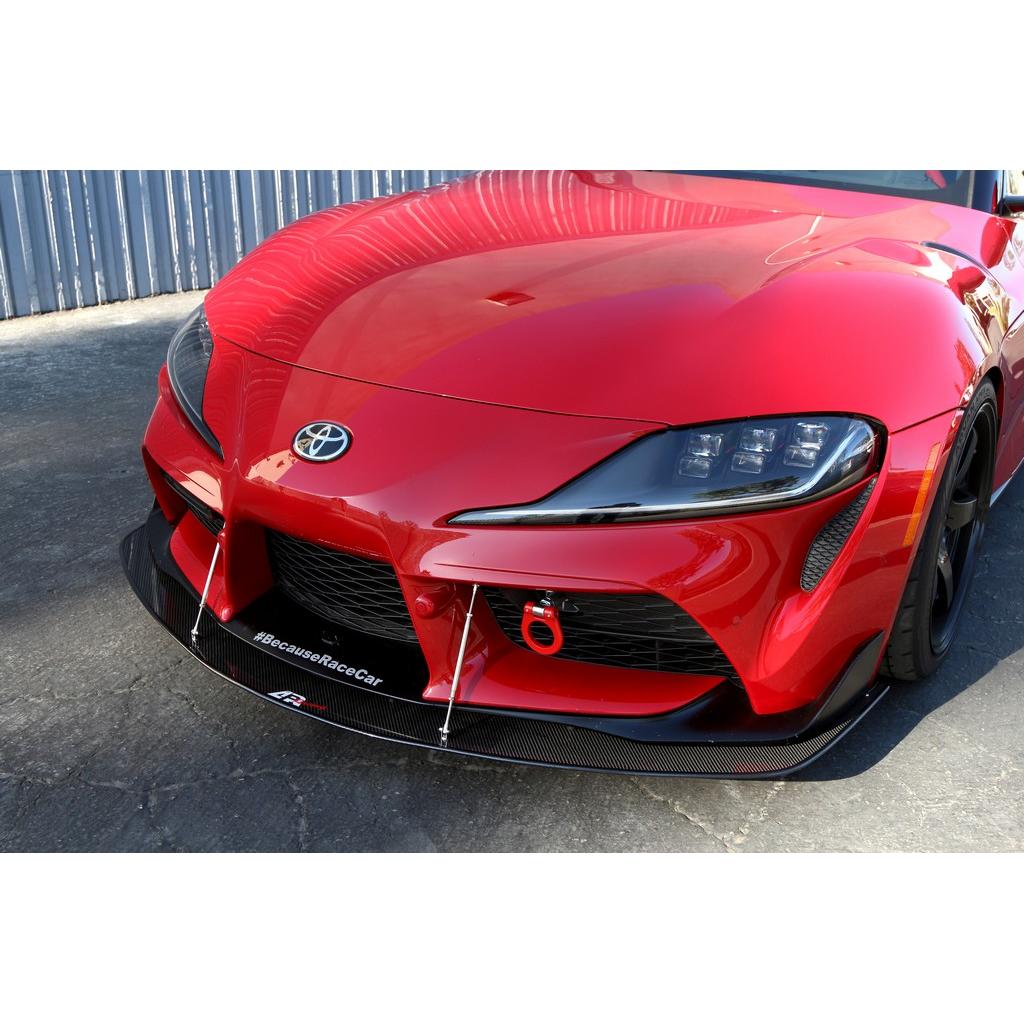 APR PERFORMANCE CARBON FIBRE FRONT WIND SPLITTER W/RODS