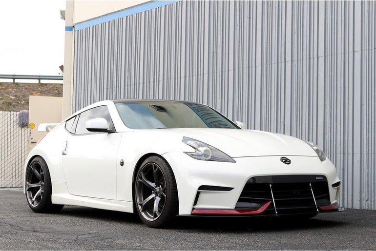 APR PERFORMANCE CARBON FIBRE FRONT WIND SPLITTER W/RODS