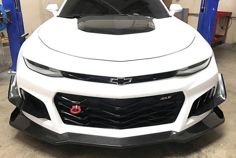APR PERFORMANCE CARBON FIBRE FRONT BUMPER CANARDS
