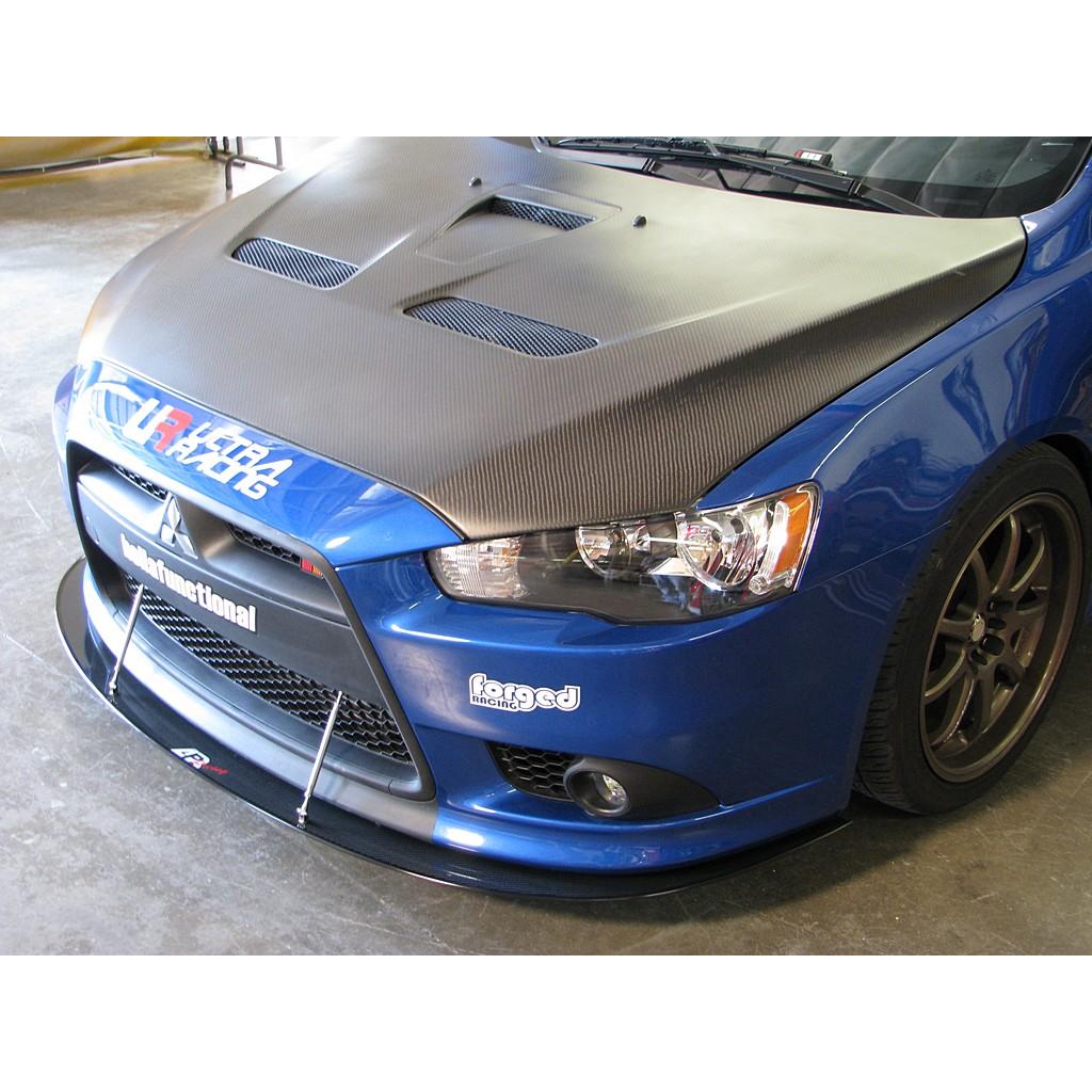 APR PERFORMANCE CARBON FIBRE FRONT WIND SPLITTER W/RODS