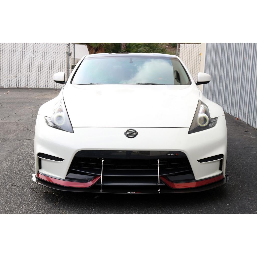 APR PERFORMANCE CARBON FIBRE FRONT WIND SPLITTER W/RODS