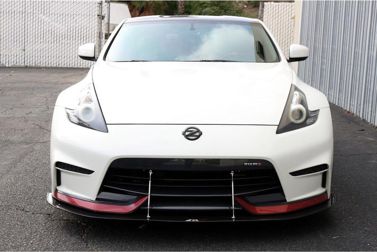 APR PERFORMANCE CARBON FIBRE FRONT WIND SPLITTER W/RODS