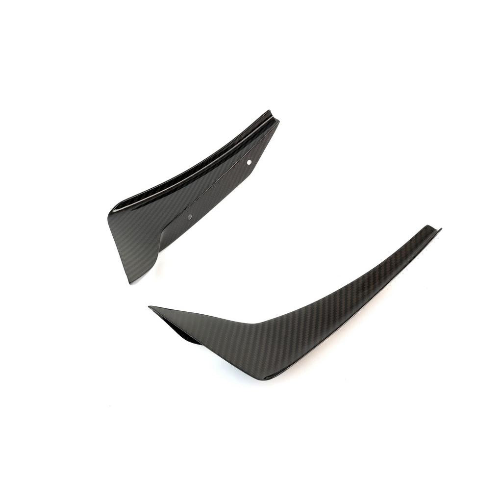APR PERFORMANCE CARBON FIBRE FRONT BUMPER CANARDS