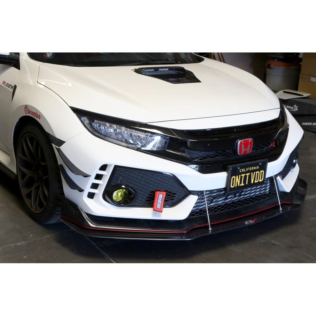 APR PERFORMANCE CARBON FIBRE FRONT BUMPER CANARDS