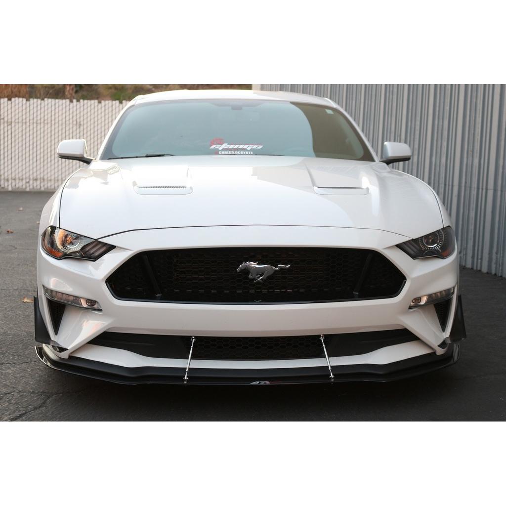APR PERFORMANCE CARBON FIBRE FRONT WIND SPLITTER W/RODS