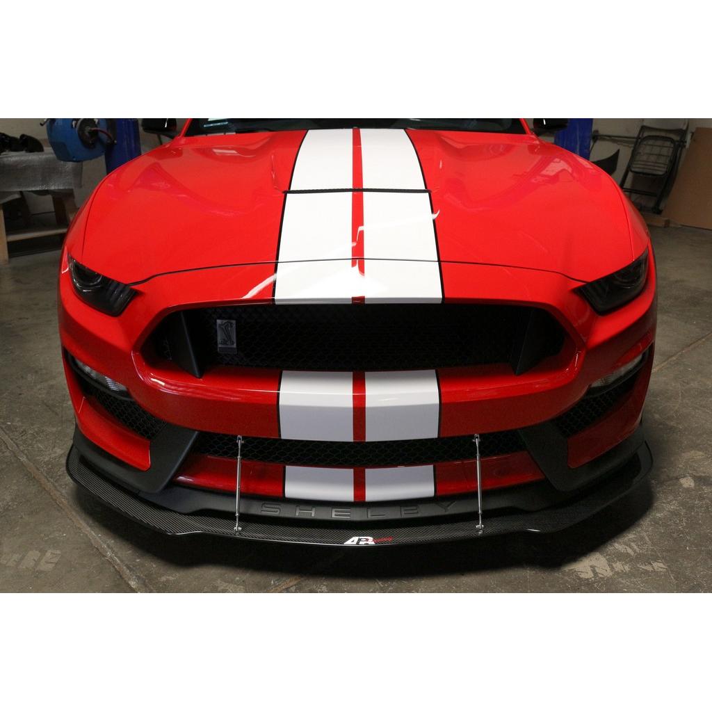 APR PERFORMANCE CARBON FIBRE FRONT WIND SPLITTER W/RODS