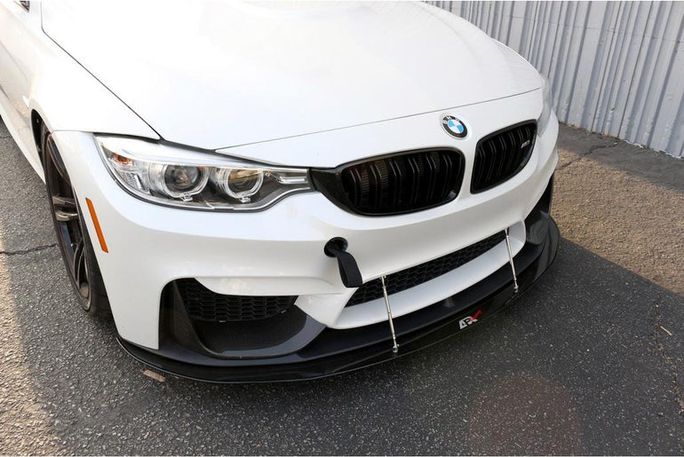 APR PERFORMANCE CARBON FIBRE FRONT WIND SPLITTER W/RODS