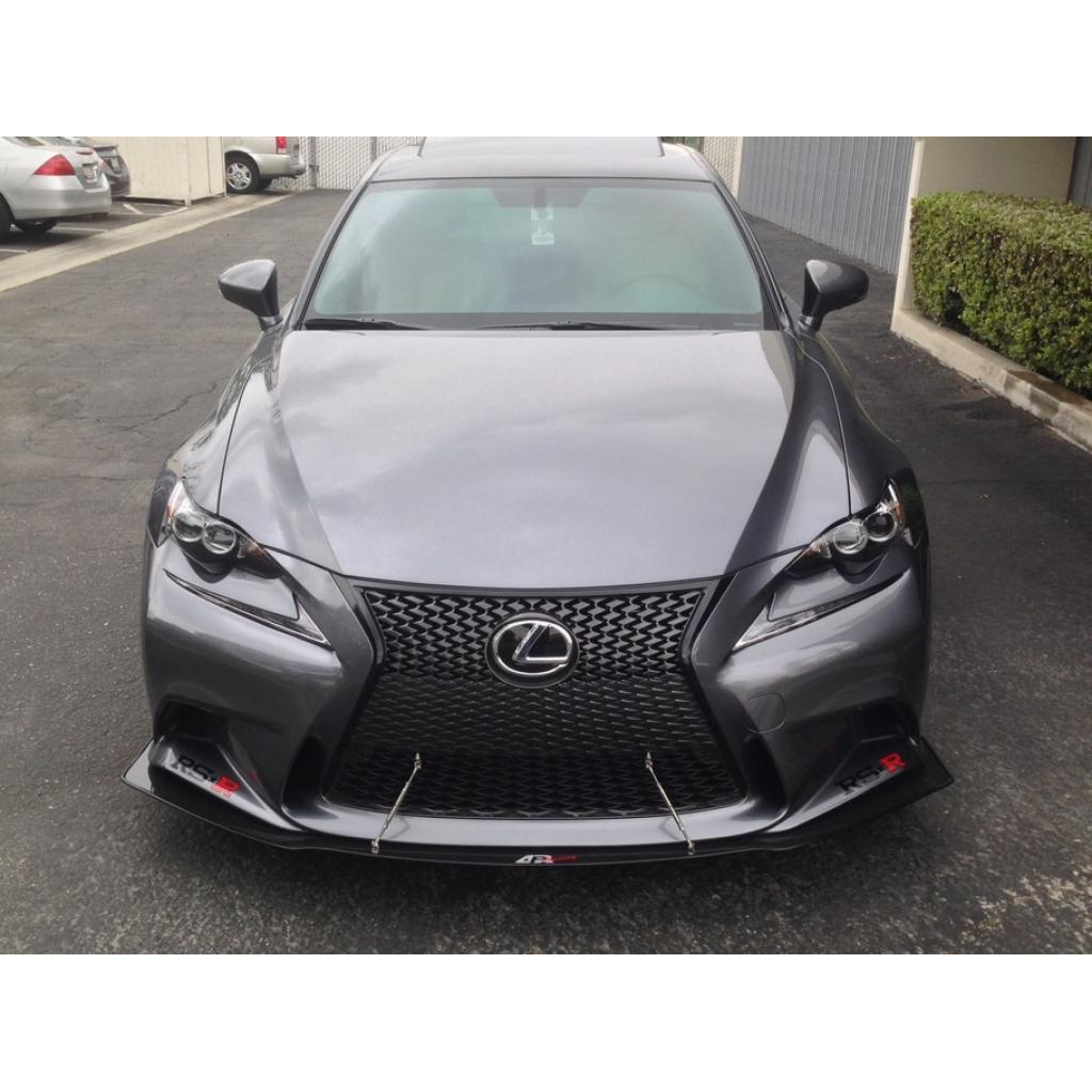 APR PERFORMANCE CARBON FIBRE BUMPER FRONT WIND SPLITTER W/RODS