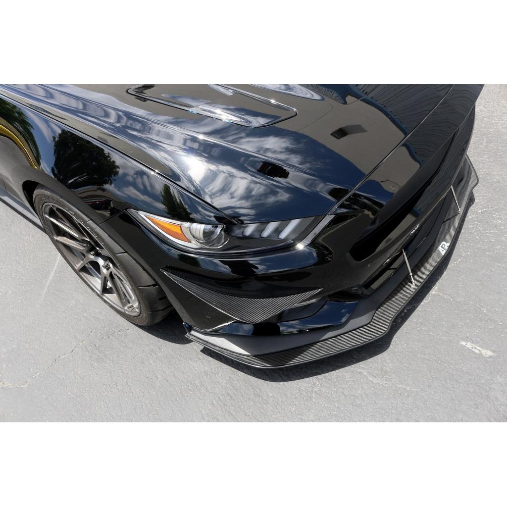 APR PERFORMANCE CARBON FIBRE FRONT BUMPER CANARDS