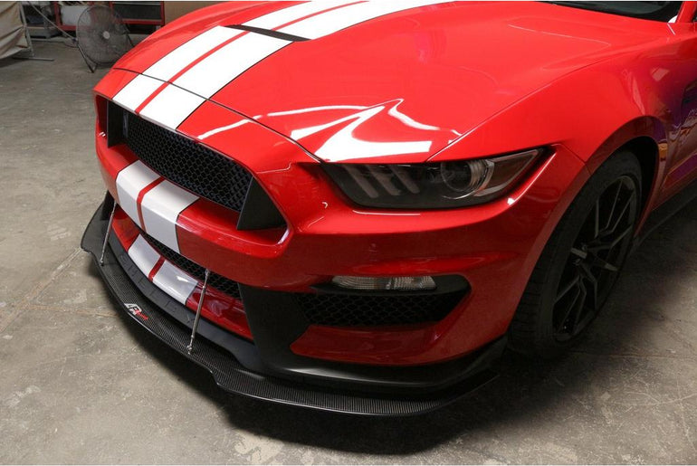 APR PERFORMANCE CARBON FIBRE FRONT WIND SPLITTER W/RODS