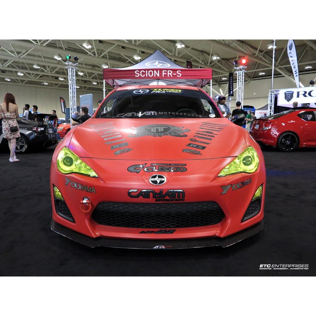APR PERFORMANCE CARBON FIBRE FRONT WIND SPLITTER W/RODS