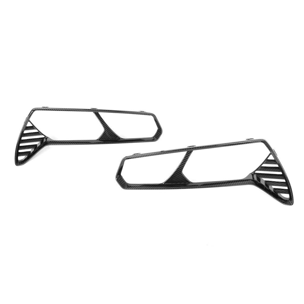 APR PERFORMANCE CARBON FIBRE CHEVROLET CORVETTE C7 REAR TAIL LIGHT BEZELS 2014-2019