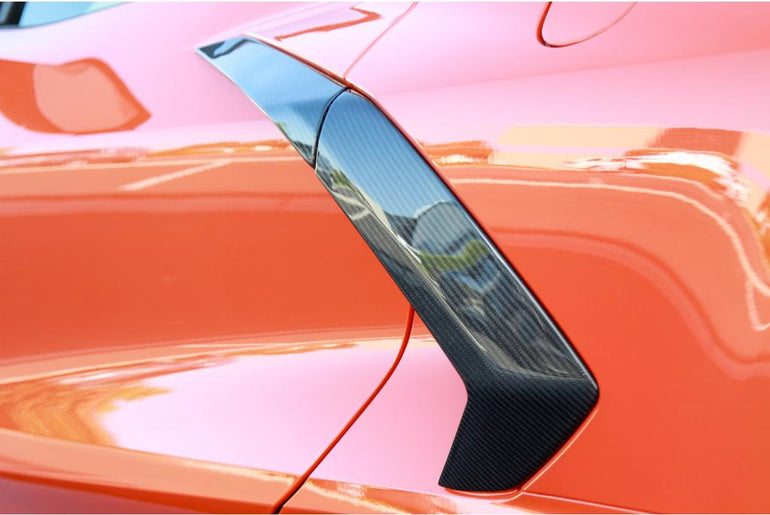 APR PERFORMANCE CARBON FIBRE C8 DOOR HANDLE AND QUARTER PANEL TRIM PACKAGE