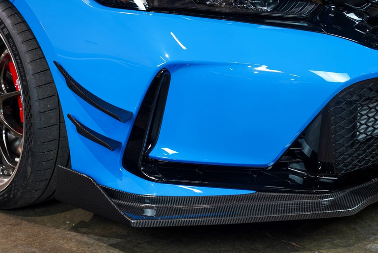 APR PERFORMANCE CARBON FIBRE FRONT BUMPER CANARDS