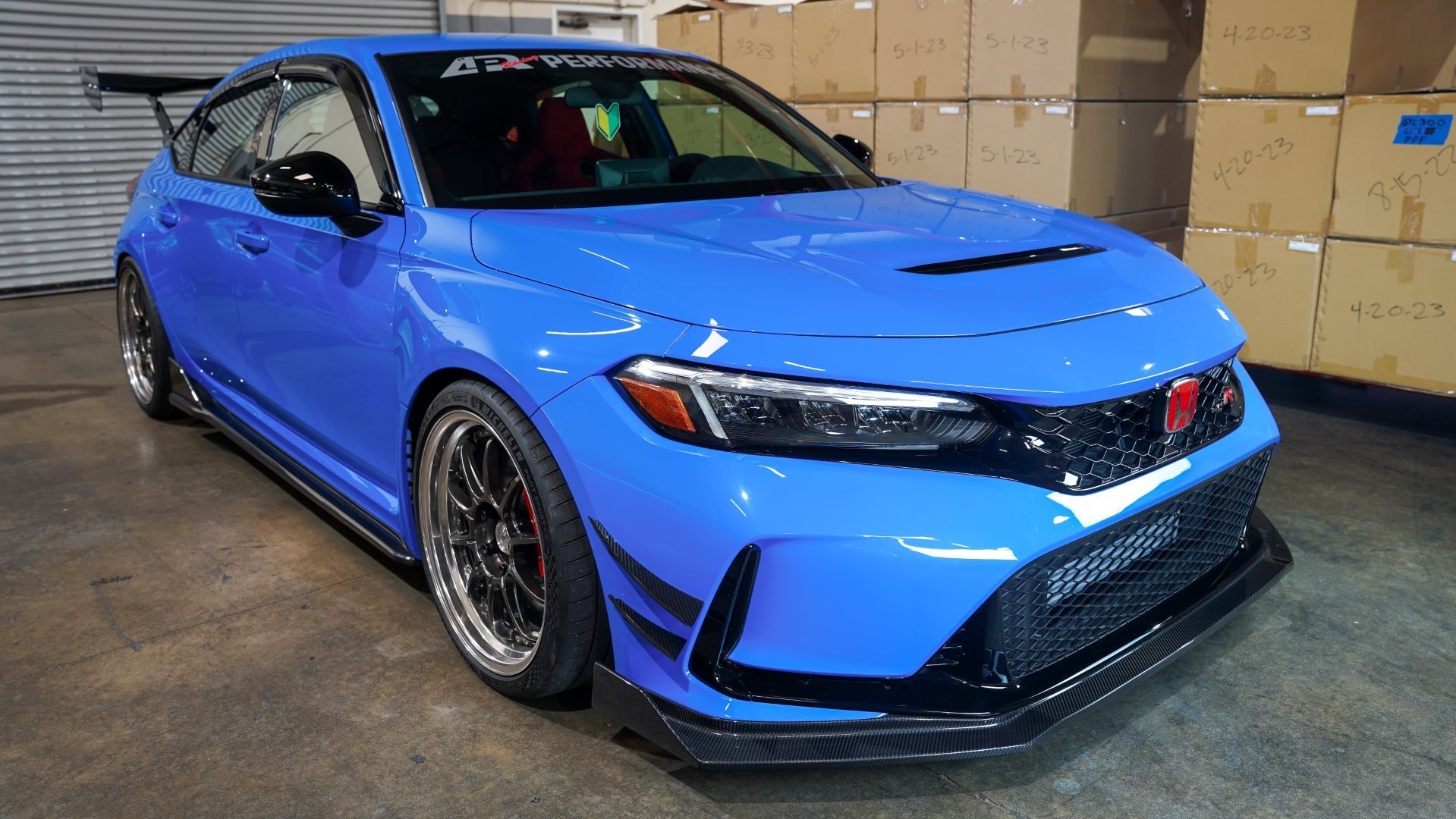 APR PERFORMANCE CARBON FIBRE FRONT BUMPER CANARDS